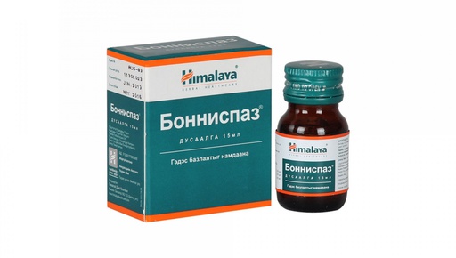 [11186] Бонниспаз 15мл №1 дусал - The Himalaya Drug Company Ltd