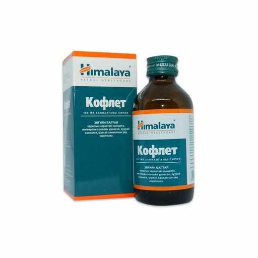 [11893] Кофлет 100мл №1 /Хималай/ сироп - The Himalaya Drug Company Ltd